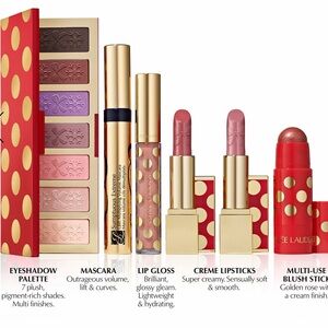 Estée Lauder Holiday Blockbuster 6 piece Full Size Glam Makeup (Cool) Set ~ New